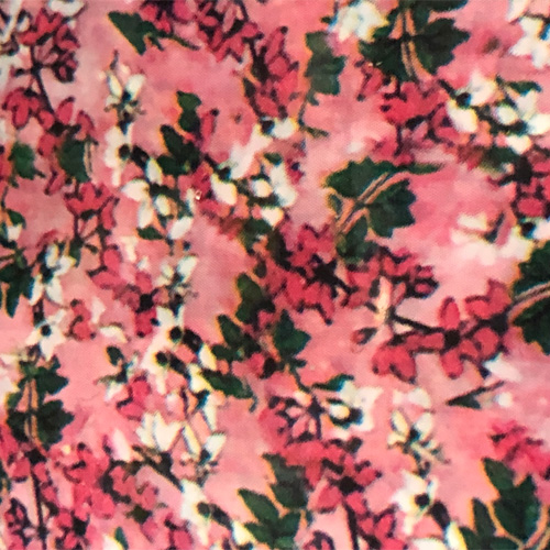 Botanical flowers foil